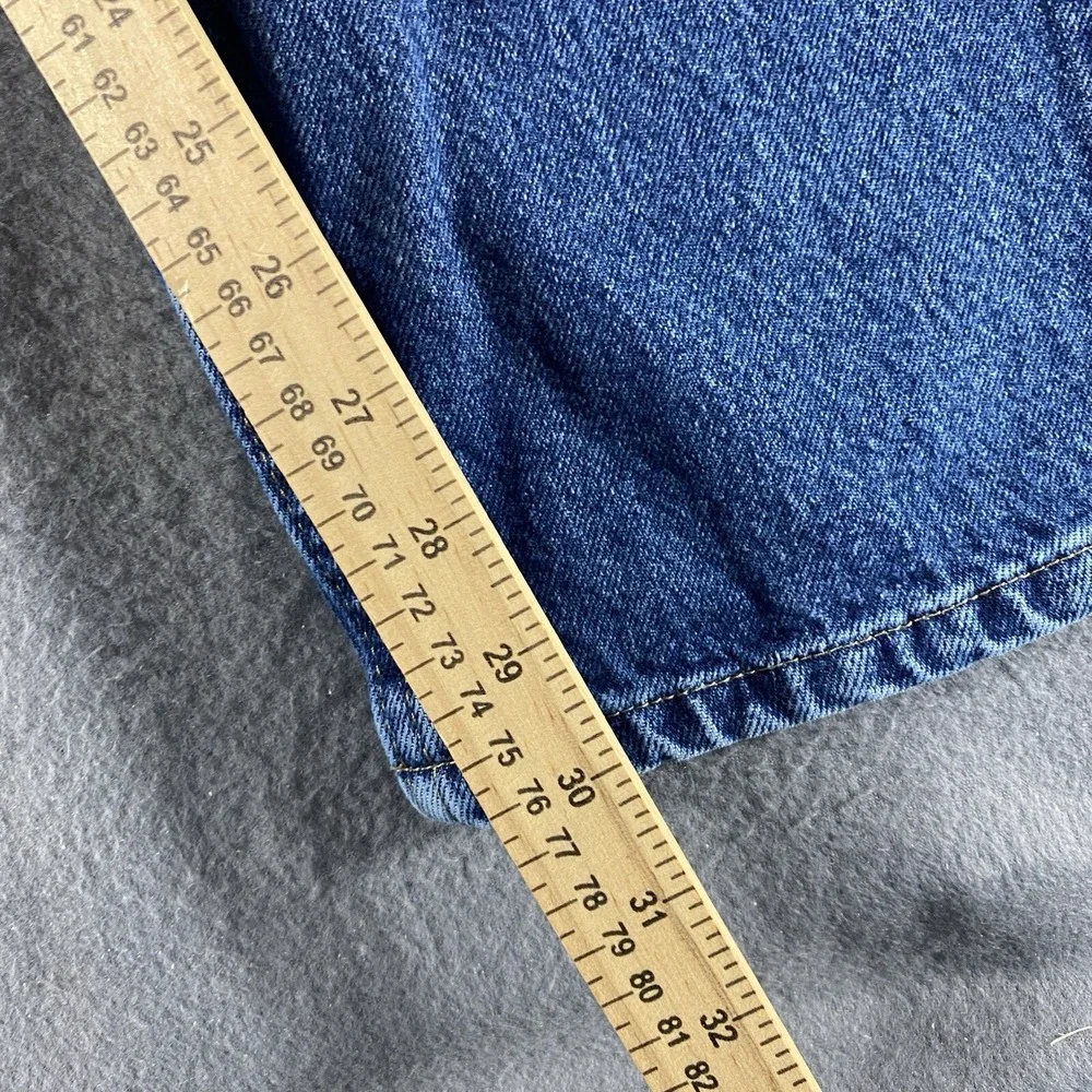 Wrangler Jeans Mens‎ 36X32 Blue Mid Rise Straight Leg Western Cowboy